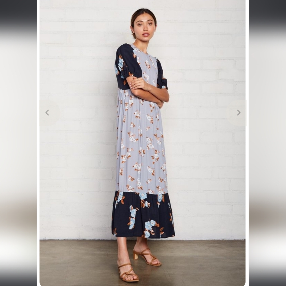 Rachel Pally Floral Blue Maxi Dress - Picture 3 of 4